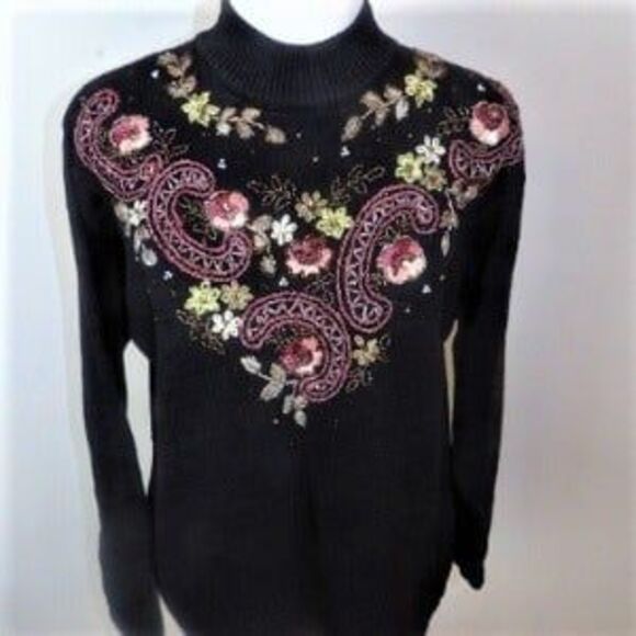 Vintage Heirloom Collection Sweater / Size Medium - Picture 1 of 5